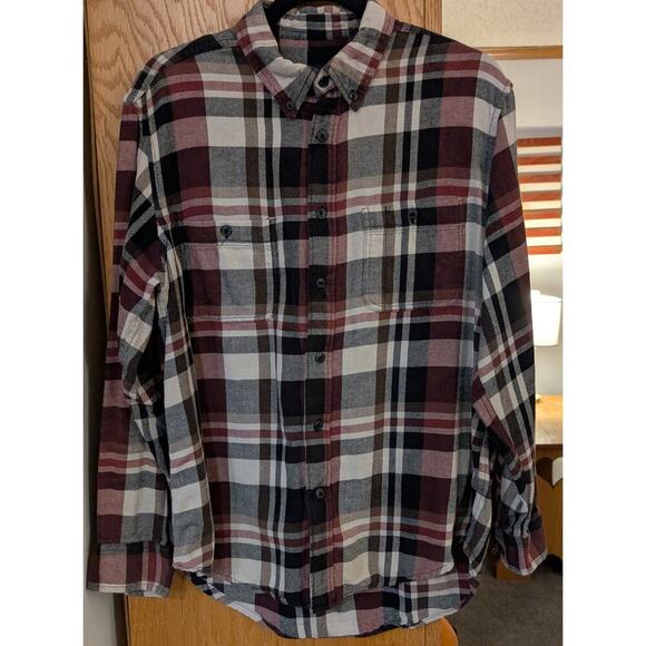 ❄️Men's Medium Basic Editions Button Down Shirt - Picture 1 of 4